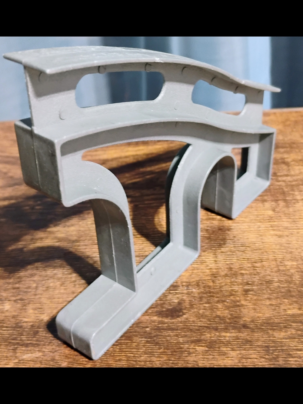 Gray Plastic Bridge Support Toy